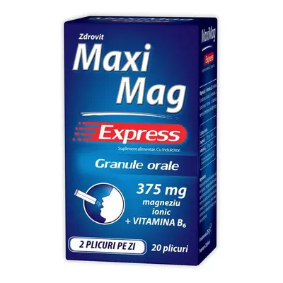 Maximag Express, 20 plicuri, Zdrovit