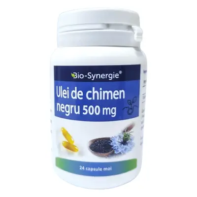 Ulei de chimen negru, 500 mg, 24 capsule, Bio Synergie