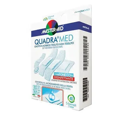 Plasturi pentru pielea sensibilă Quadra Med Master-Aid, 40 bucăți, Pietrasanta Pharma