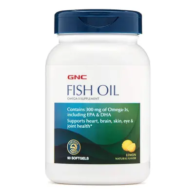 Gnc Fish Oil, Ulei De Peste, 90 Cps