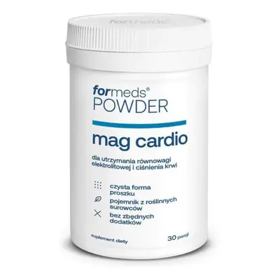 Pulbere MAG CARDIO potasiu + magneziu (30 porții) Formeds