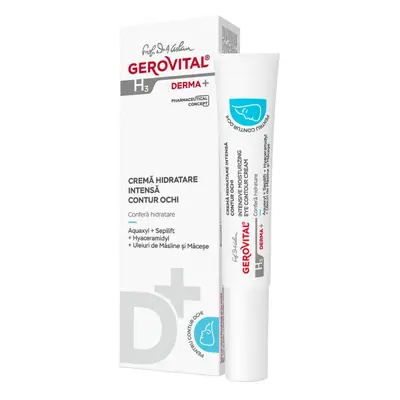 Crema contur de ochi Gerovital H3 Derma+, 15 ml, Farmec