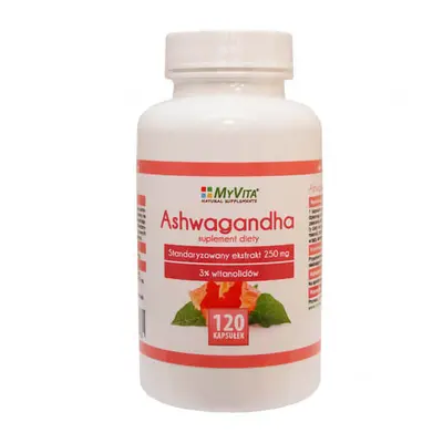 MyVita Ashwagandha, extract standardizat, 120 capsule