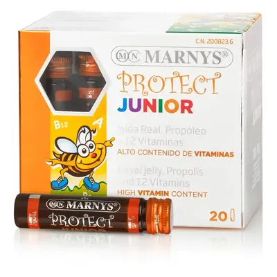 Junior Protect Complex pentru Imunitatea Copiilor, 20 Fiole, Marnys