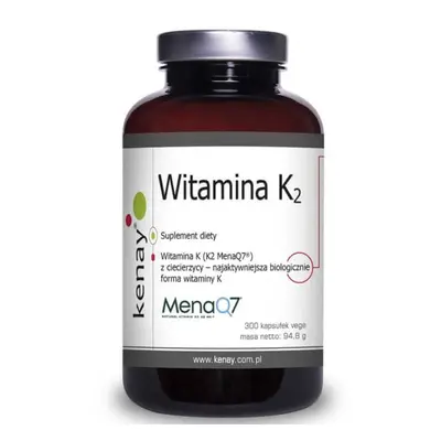 Vitamina K2 Mena Q7 din năut 300 caps NattoPharma, Kenay