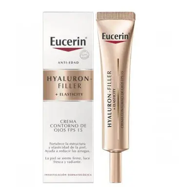 Eucerin Hyaluron Filler + Elasticity Crema pentru conturul ochilor antirid, 15 ml