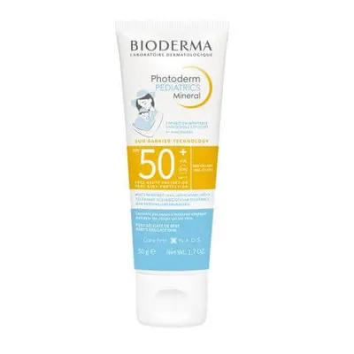 Bioderma Pediatrics Crema minerala protectie solara pentru copii Mineral, SPF 50+, 50 ml