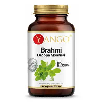 Brahmi (Bacopa Monnieri) extract 50% bacoside 100 capsule YANGO