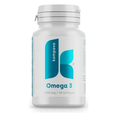 Kompava Omega-3 1×30 cps, supliment alimentar