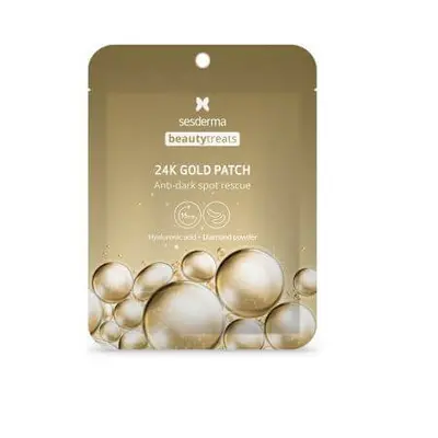 Sesderma Plasturi pentru ochi 24K Gold Beauty Treats, 1 bucata