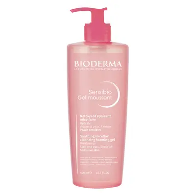 Bioderma Sensibio Gel spumant calmant și hidratant, 500 ml