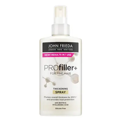 Spray cu protectie termica pentru ingrosarea parului fin ProFiller+, 250 ml, John Frieda