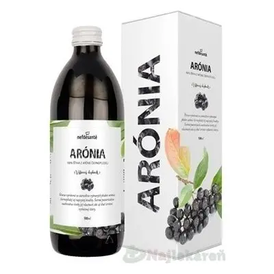 Nef de Santé ARÓNIA 1×500 ml, suc cu vitamina C