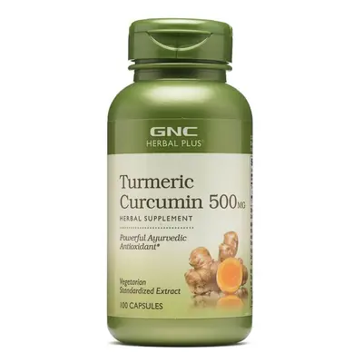 Gnc Herbal Plus Turmeric Curcumin 500 Mg, Turmeric Curcumina,100 Cps