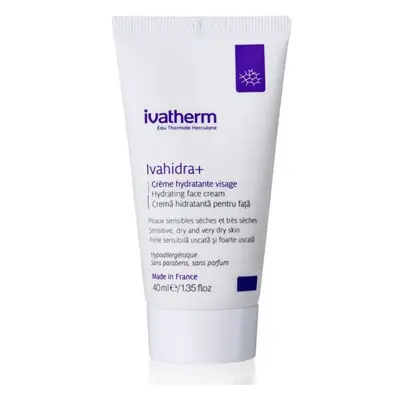 Crema hidratanta pentru fata Ivahidra+, 40 ml, Ivatherm