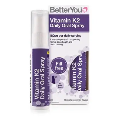 Spray oral cu vitamina K2, 25ml, BetterYou