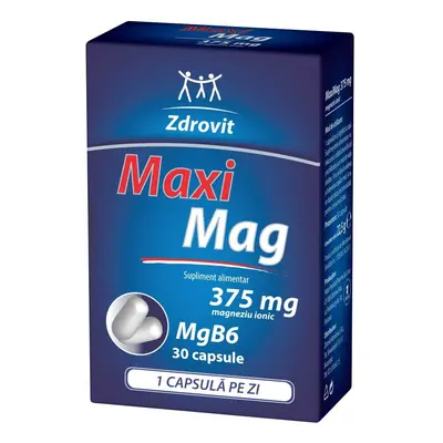 MaxiMag, 375 mg, 30 capsule, Zdrovit