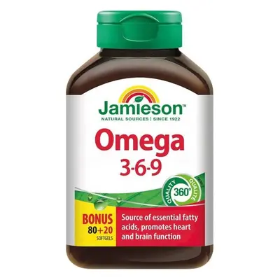 JAMIESON OMEGA 3-6-9 1×100 cps, supliment alimentar