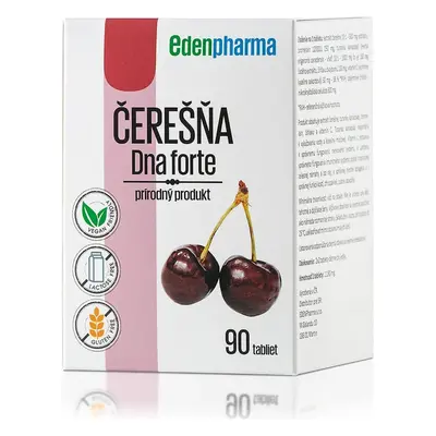 EDENPharma Cherry DNA forte 1×90 tbl, supliment alimentar