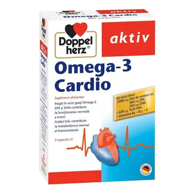 Omega-3 Cardio pentru inimă, 60 capsule, Doppelherz