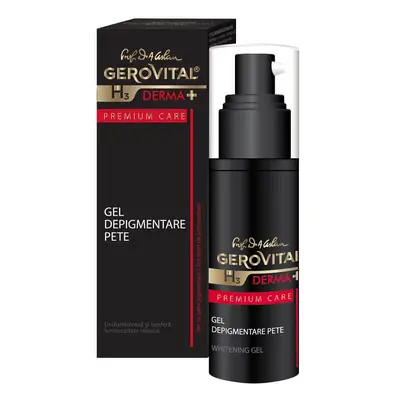 Gel depigmentare pete Gerovital H3 Derma+ Premium Care, 30 ml, Farmec