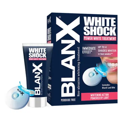 Tratament pentru albirea dintilor Blanx White Shock Power, 50 ml, Coswell