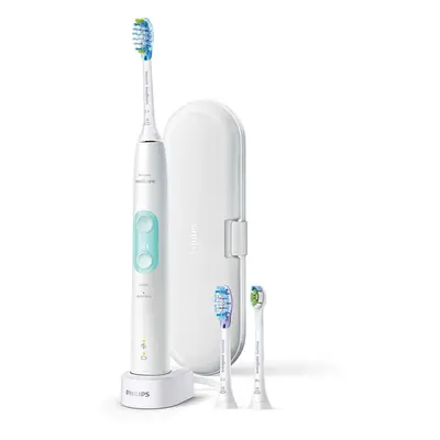 Philips Sonicare ProtectiveClean 4700, periuță de dinți sonică cu husă, HX6483/52, alb, 1 buc