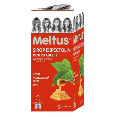 Meltus Sirop expectolin pentru adulti, 100 ml, Solacium Pharma