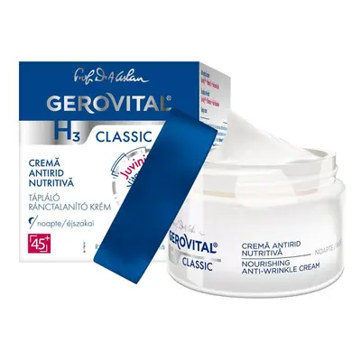 Crema nutritiva antirid de noapte Gerovital H3 Classic, 50 ml, Farmec