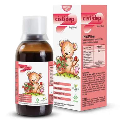 Sirop pentru copii Cistidep, 150 ml, Dr. Phyto