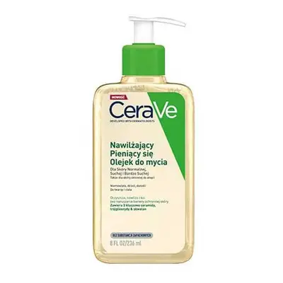 CeraVe, ulei spumant hidratant cu ceramide pentru spălare, 236 ml