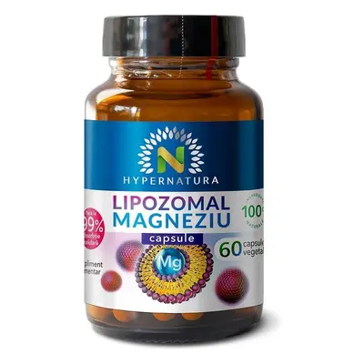 Lipozomal Magneziu, 60 capsule vegetale, Hypernatura