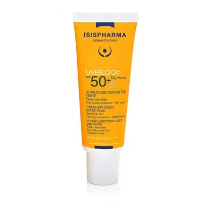 Isispharma UVEBLOCK Ultra-fluid protector nuantator medium pentru ten gras Dry Touch, SPF 50+, 4