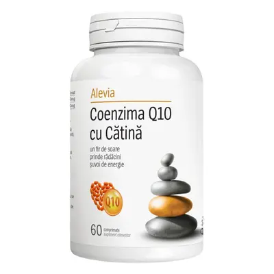 Coenzima Q10 cu Cătină, 60 comprimate, Alevia