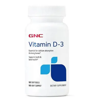 Vitamin D-3 2000 UI (145423), 180 capsule, Gnc