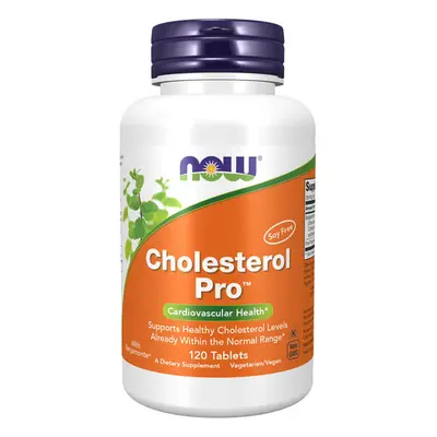 Now Foods Cholesterol Pro, 120 comprimate vegane