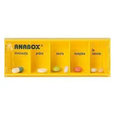 Organizator medicamente pentru utilizare zilnica, Anabox