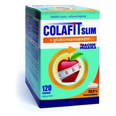 COLAFIT SLIM cu glucomanan 1×120 cps, supliment alimentar