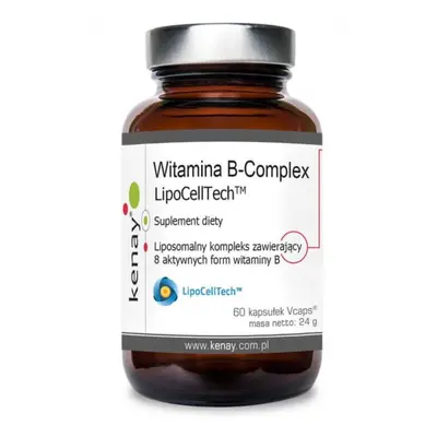 Lipozomal B complex de vitamine LipoCellTech 60 capsule Kenay