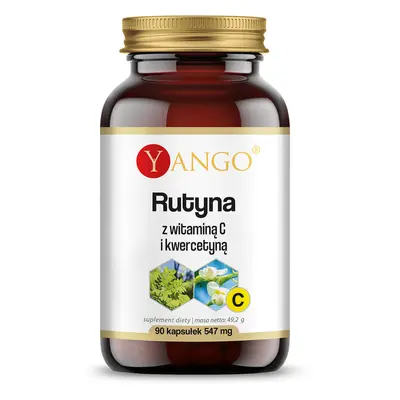 Yango Rutin cu vitamina C și quercetină, 90 capsule