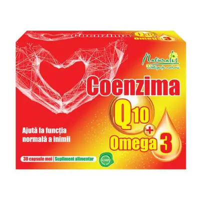 Naturalis Coenzima Q10 + Omega 3 x 30 cps.