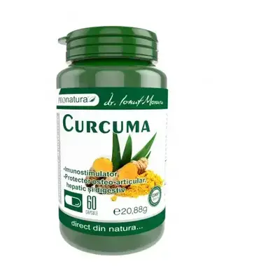 Curcuma, 60 capsule, Pro Natura