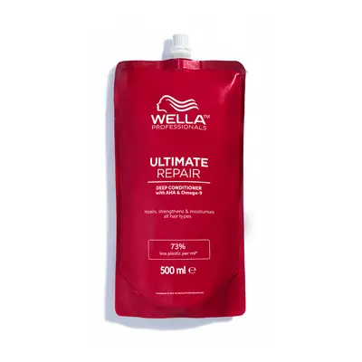 Rezerva tratament balsam cu AHA si Omega 9 pentru par deteriorat Ultimate Repair, 500ml, Wella P