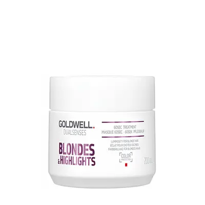 Tratament intensiv de par Goldwell Dualsences Blondes & Highlights pentru par degradat 200ml