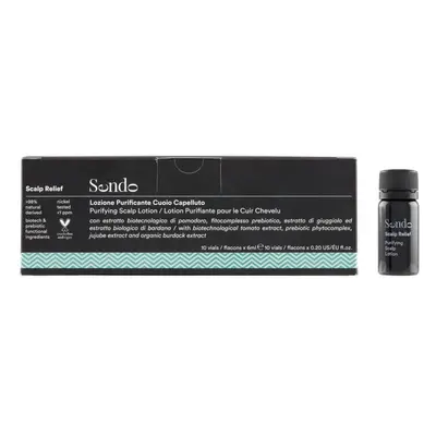 Sendo Scalp relief, tratament intensiv anti-mătreață în fiole, 10 x 6 ml