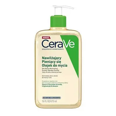 CeraVe, ulei spumant hidratant cu ceramide pentru spălare, 473 ml