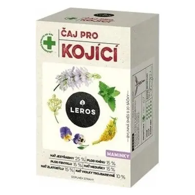 LEROS TEA FOR NURSING MOTHERS 20x1,5 g, ceai pentru mamele care alăptează