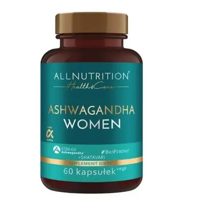 Allnutrition Sănătate amp; Îngrijire Ashwagandha Femei, 60 capsule