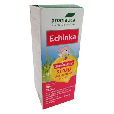 Aromatica ECHINKA Sirop de scorțișoară pentru copii 1×210 ml, sirop de tuse