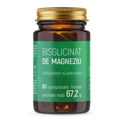 Bisglicinat de magneziu, 60 comprimate, Laboratoarele Remedia